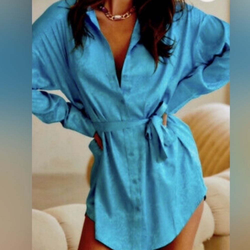 NWT SMALL 12th Tribe Jacquard dress or night shirt